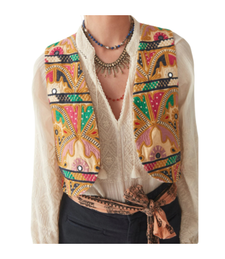 Maison Hotel Fields of gold sting cardigan roxanne cream