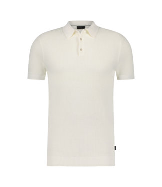 Saint Steve Sietse polo s/s white