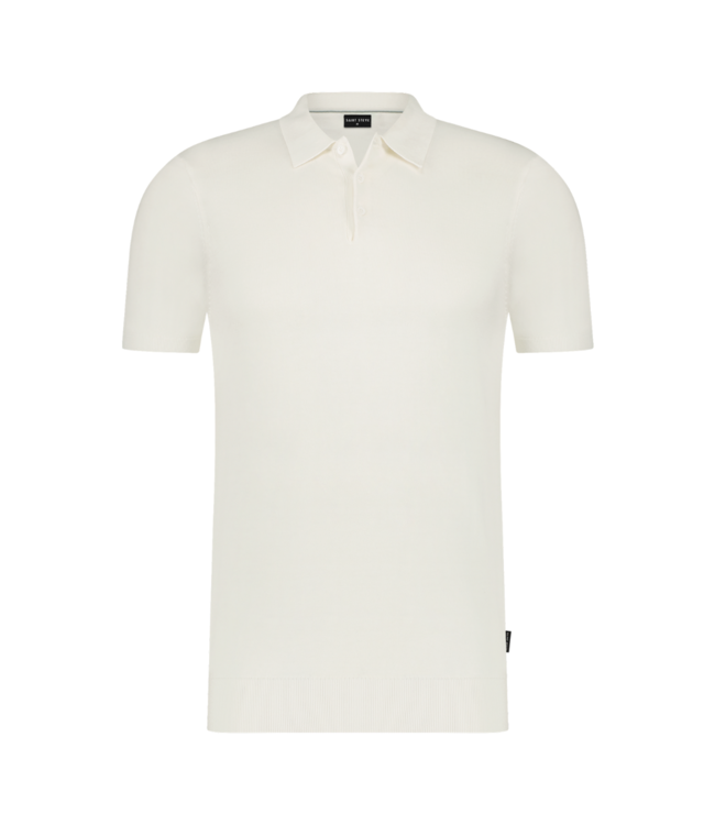 Saint Steve Chris polo s/s white