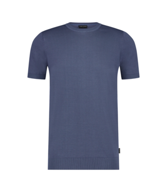 Saint Steve Boudewijn tee s/s steel blue