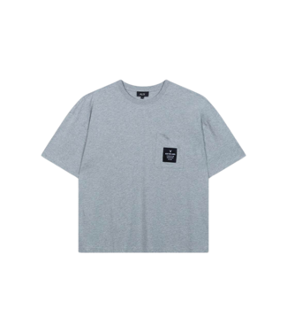 Alix the Label Label tee s/s grey melange