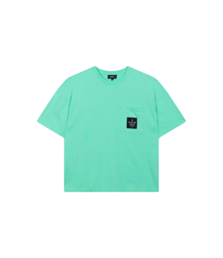 Alix the Label label tee s/s soft mint