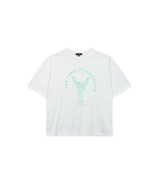 Alix the Label Bull tee soft white