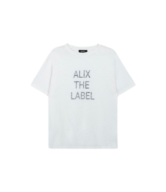 Alix the Label tee soft white