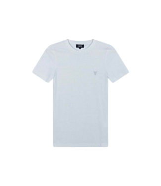 Alix the Label Lurex rib tee s/s soft white