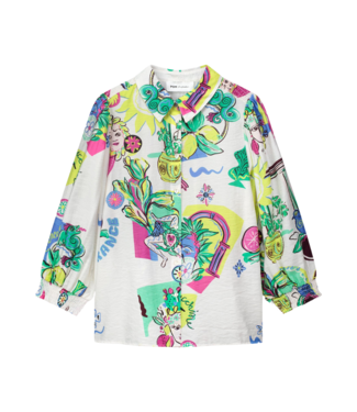 POM Amsterdam Blouse sicilian love multi colour