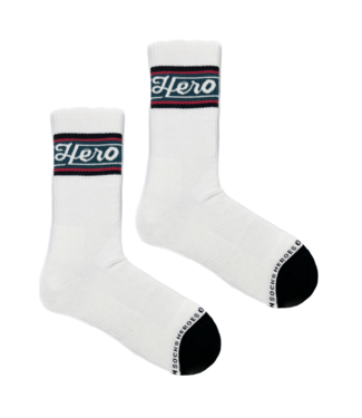 Heroes on Socks Hero tennis green