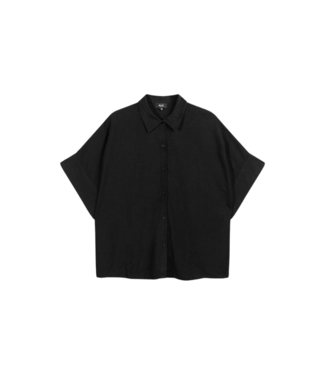 Alix the Label Linen oversized blouse black