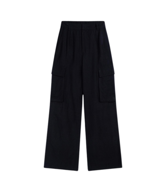 Alix the Label Linen cargo pant black