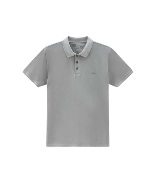 Woolrich Mackinack polo shirt mineral grey CFWOPO0065MRUT1483-1850