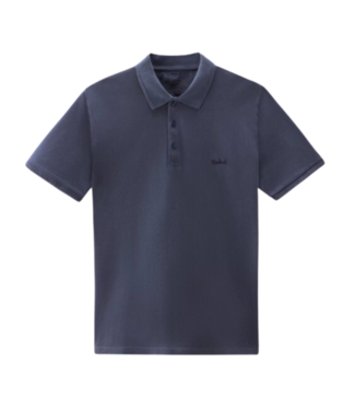 Woolrich Mackinack polo melton blue