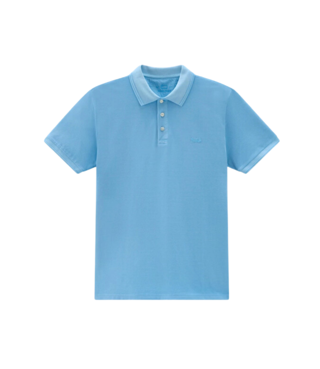 Woolrich Mackinack polo alaskan blue CFWOPO0065MRUT1483-30050