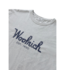 Woolrich Embroidered logo tee light grey melange CFWOTE0125MRUT2926-103