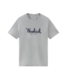 Woolrich Embroidered logo tee light grey melange CFWOTE0125MRUT2926-103