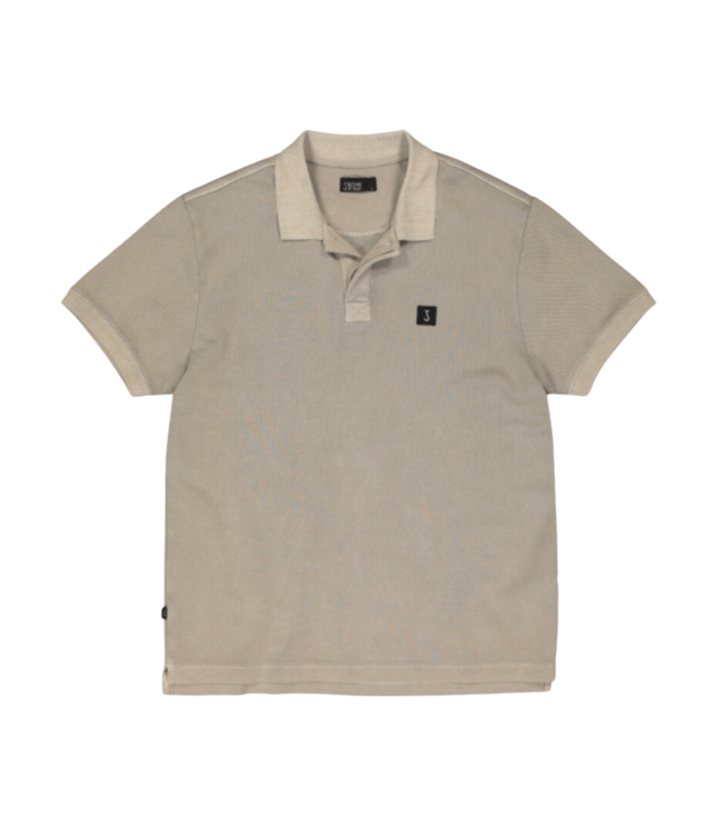 Butcher of Blue Heavy Loose Pique Polo Casablanca Beige M2414040-640