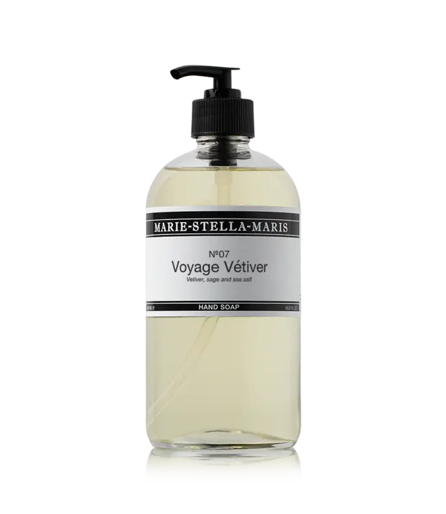 Marie-Stella-Maris Hand soap voyage vetiver 500ml glass 31166