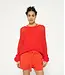 10Days sweater thin knit poppy red