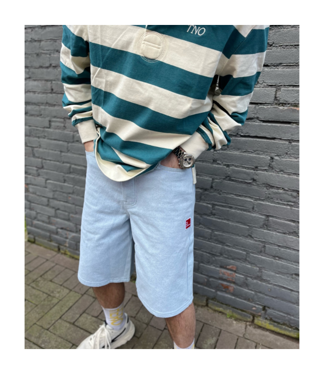 The New Originals 9 dots denim short light wash | Newstyle