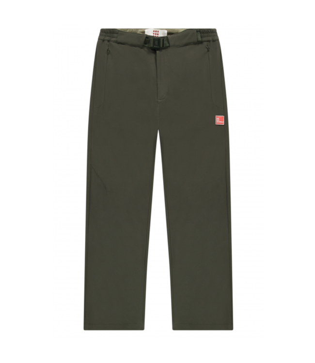The New Originals 9 dots relaxed tech pant green 9DOTSPANT-GREEN