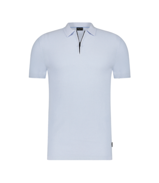 Saint Steve Noah polo s/s ice blue