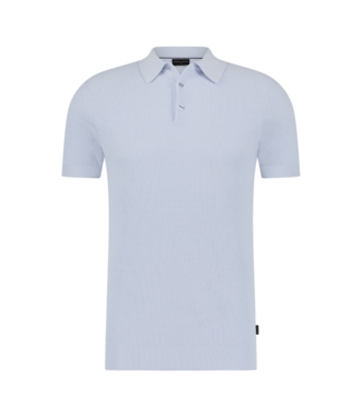 Saint Steve Sietse polo ice blue