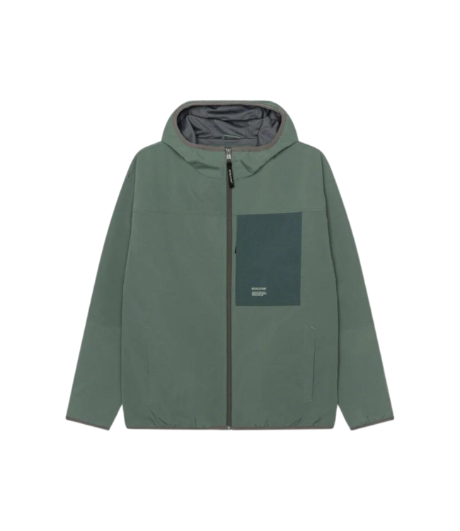 Revolution Hooded Track Jacket Dustgreen 7838-Dustgreen