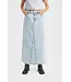 Gestuz Mily long skirt mid blue washed 10909059-104609