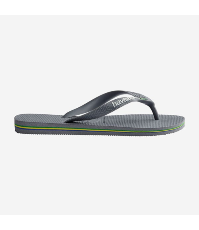 Havaianas Brasil logo steel grey steel grey 4110850-5002