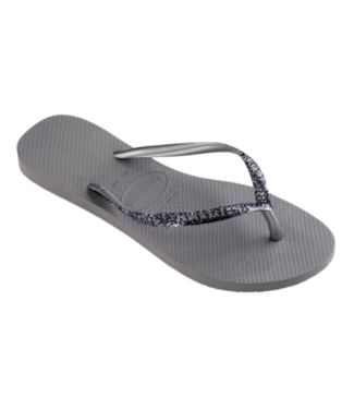 Havaianas Slim glitter II grey graphite