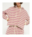 10Days Hoodie toweling stripes dust/violet 20-810-4202-3046