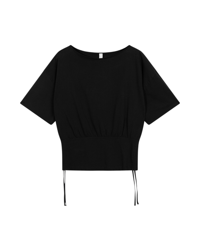 10Days Wide sleeve tee black 20-746-4202-1012