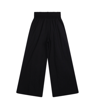 10Days Wide leg smock pants black