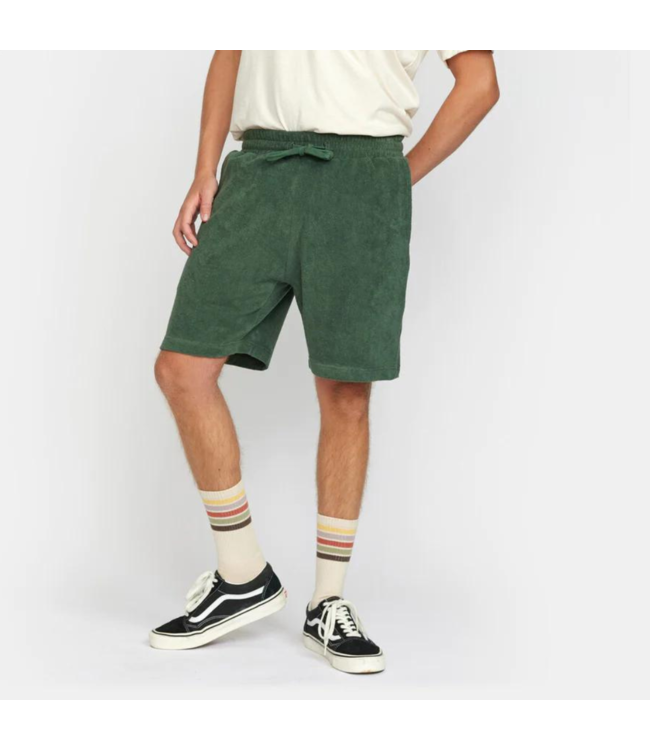 Revolution Terry Shorts Dustgreen 4039-Dustgreen