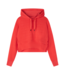 10Days Cropped hoodie poppy red 20-814-4202-1277