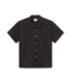 Foret Hush ss shirt washed black F4106-F4106