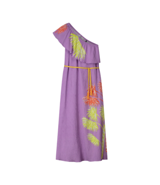 POM Amsterdam dress  lilac flower purple