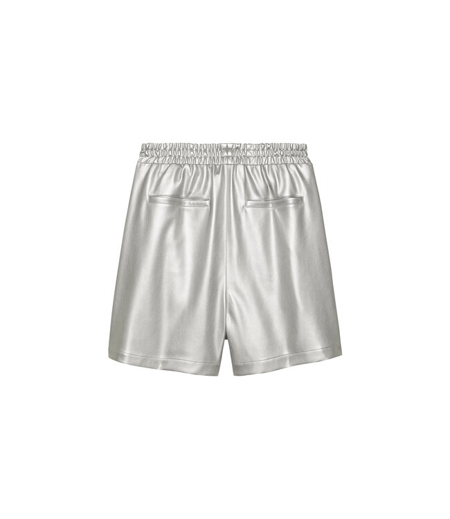 Catwalk Junkie Vegan leather pull on short silver 2402024407-960