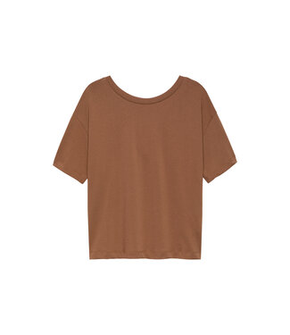 Catwalk Junkie Relaxed open back tee copper