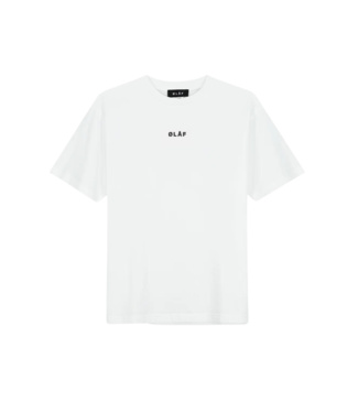 Olaf Block tee optical white