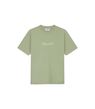 Olaf Drift outline tee washed green