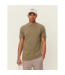 Les Deux Norregaard tee s/s surplus green melange orange LDM101155-548730