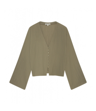 Club L'avenir Mori blouse taupe