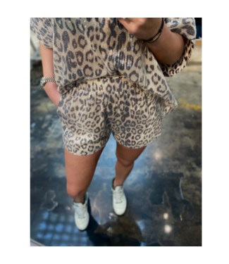 Alix the Label Animal sequin short animal