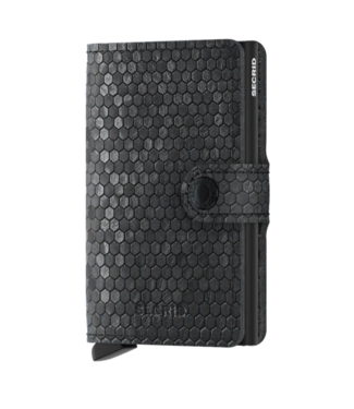 Secrid Miniwallet hexagon black