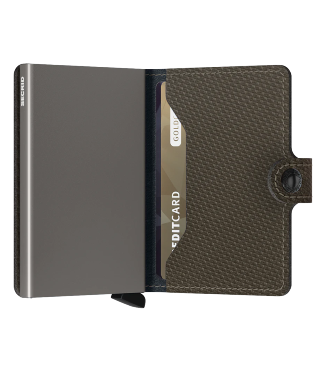 Secrid Miniwallet carbon khaki MCA-KHAKI
