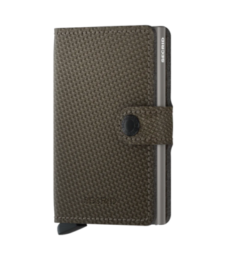 Secrid Miniwallet carbon khaki