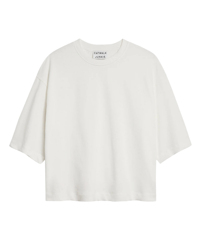 Catwalk Junkie Loose fit tee s/s off white 2402000202-201