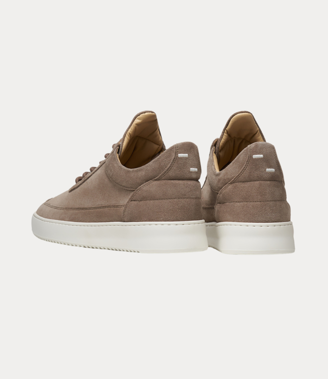 Filling Pieces Low top suede organic earth 1012279-3055