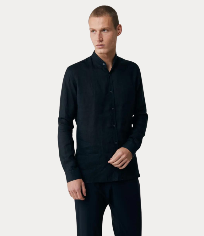 Genti South fashion shirt black S9255-1120-020