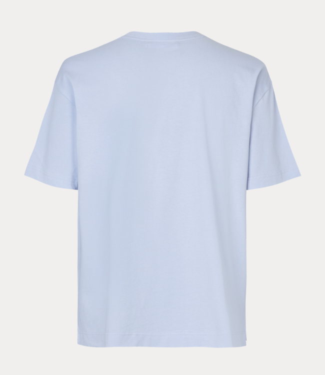 Samsoe Samsoe Joel t-shirt 11415 subdued blue M22300126-144209TCX